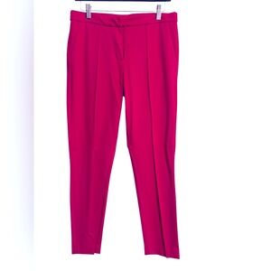 Belle Verre Hot Pink Skinny Cigarette pants size 8 NWOT
